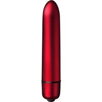 Vibrobullet „Scarlet Velvet“ mit 10 Vibrationsmodi und Mattlook.