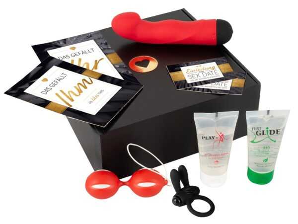 5-teiliges Paket „Sex Date Box“ mit Vibro-Toys