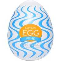 Masturbator „Egg Wind“ mit Wellen-Stimulationsstruktur