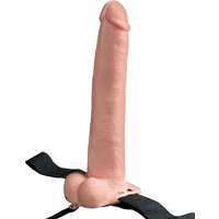 Strap-on „11" Hollow Rechargeable Strap-on with Balls“