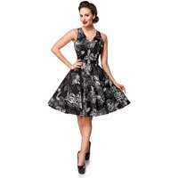 Retro Swingkleid mit Blumenmotiv