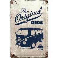 VW Bulli The Original Ride Blechschild