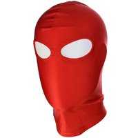 Spandex-Maske mit offenem Augen Rot