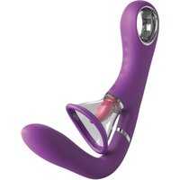 Vibrator „Her Ultimate Pleasure Pro“ mit 2 Klitoris-Saugschalen