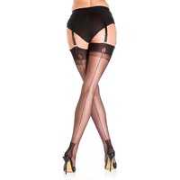Nylons Havana-Heel Schwarz