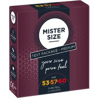 Kondome „Test Package Medium“ inkl. Penis-Maßband