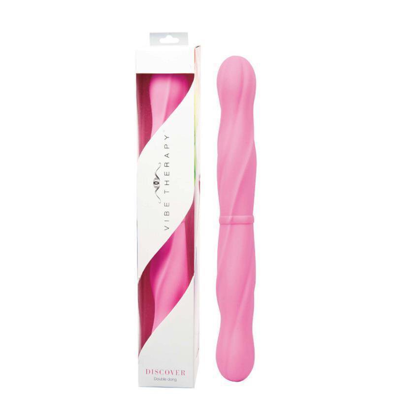 doppeldildo vibe therapy discover double dong pink