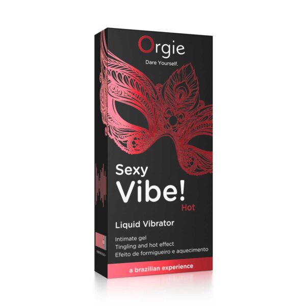 Stimulationsgel Sexy Vibe! Hot Warming Liquid Vibrator-5600298351119