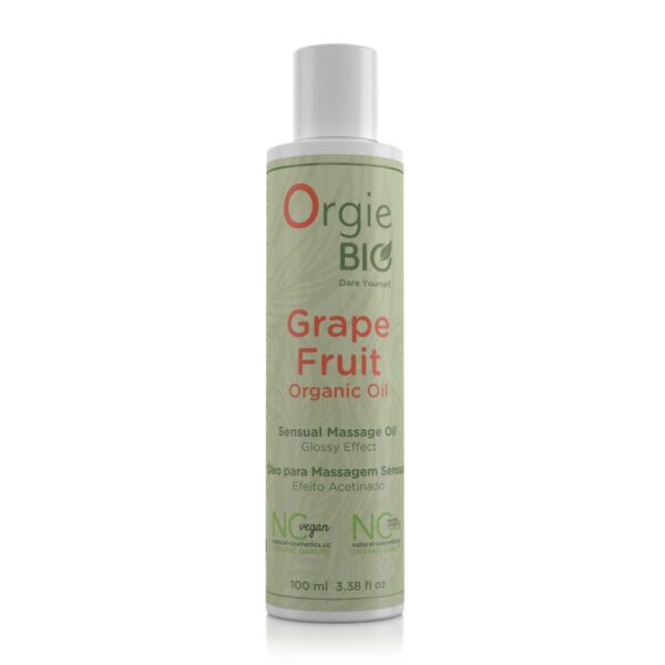 Bio Massageöl Grapefruit 100 ml-5600298351508