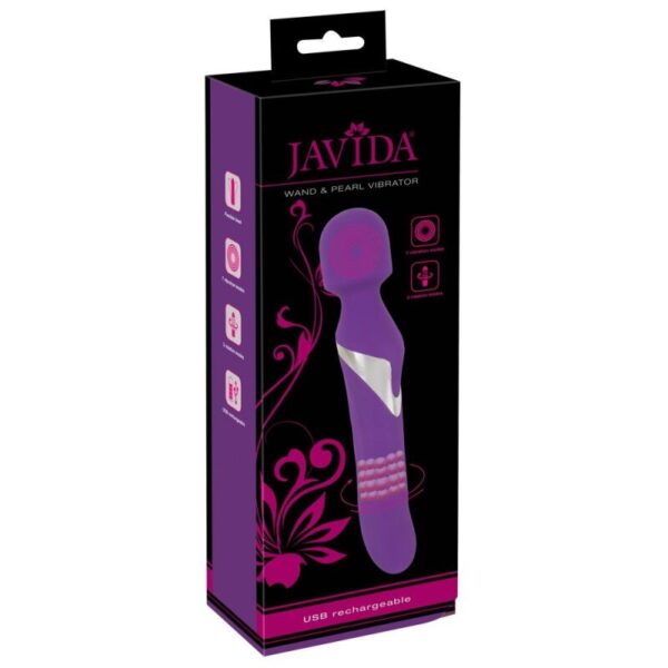 Perlenvibrator Javida Wand & Pearl Vibrator Massagestab