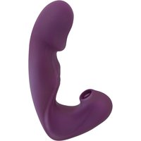 Vibrator „4 Function“ mit Klopf-Funktion und Klitoris-Sauger