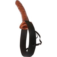 Umschnalldildo „10“ Chocolate Dream Hollow Strap-on“