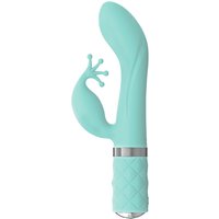 Rabbitvibrator „Kinky Luxurious Dual Massager“ mit Swarovski®-Kristall