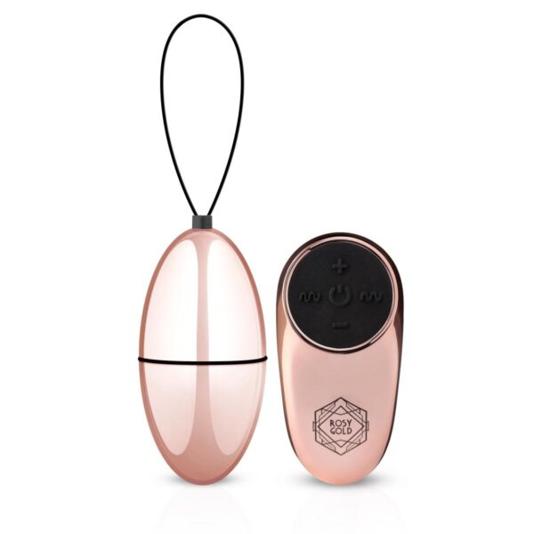 Luxus Vibro Ei - kabellos steuerbar - rose gold