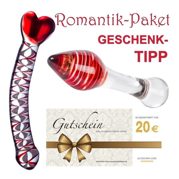 ROMANTIK-Paket, incl. 20,-  Gutschein-4260404171096 + 4260404171560 + 4260404172079