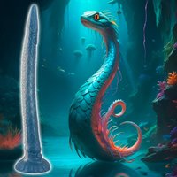 Dildo „Eel of Ecstasy“ mit Saugfuß