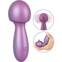 Massagestab „Flexible Mini Wand“ im Metallic-Glossy-Look