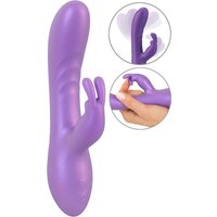 Rabbitvibrator im Metallic-Glossy-Look