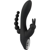 Rabbitvibrator „Triple G-Spot Vibrator“ mit Anus-Stimulator