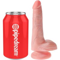 Dildo „6" Cock with Balls“ mit Saugfuß