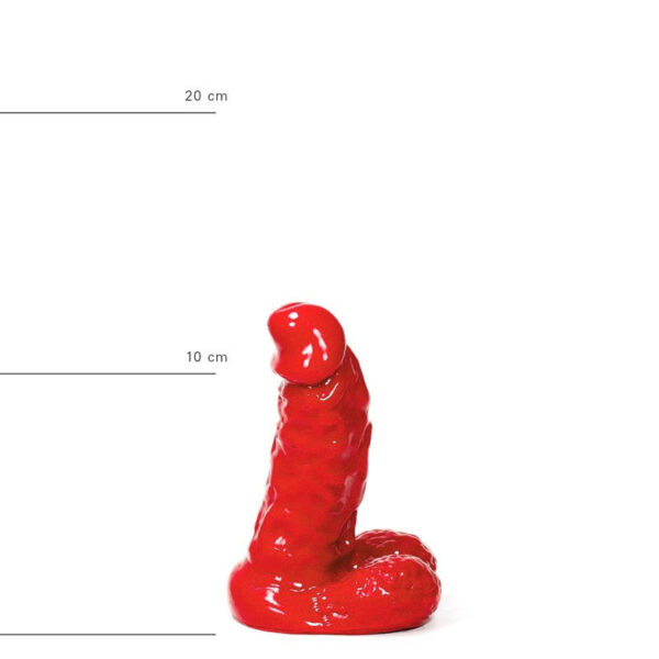 All Red Pirate Dildo 13 x 4,5 cm