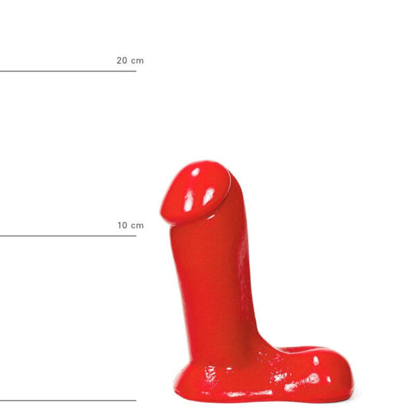 All Red Start Up Dildo 14 x 5 cm