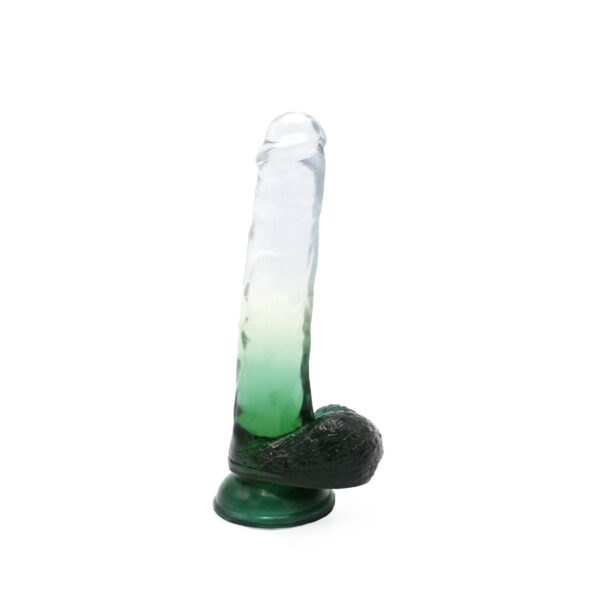 Dildo Diamond Green 22,5 x 4,2 cm