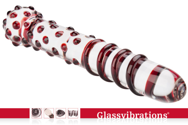 LIMITED EDITION! Glasdildo Red Fantasy-4260404170044