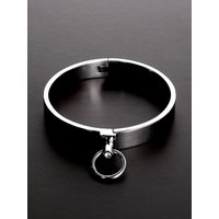 Triune Classy Slave Collar: Edelstahl-Halsfessel