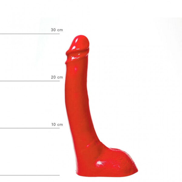 All Red Sven Dildo 32 x 5,5 cm