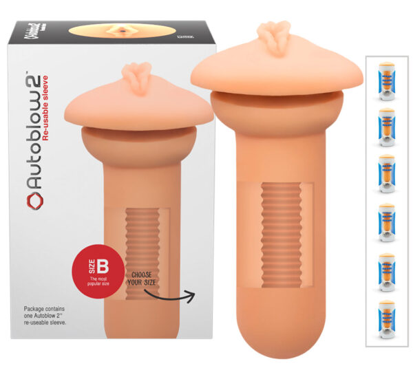 Autoblow 2 Masturbator Sleeve Vagina medium