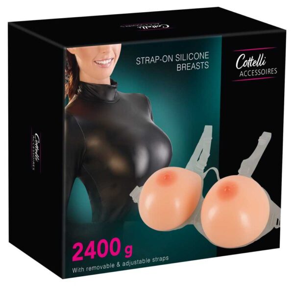 Cottelli Silikonbrüste mit Trägern 2400 g-4024144444694