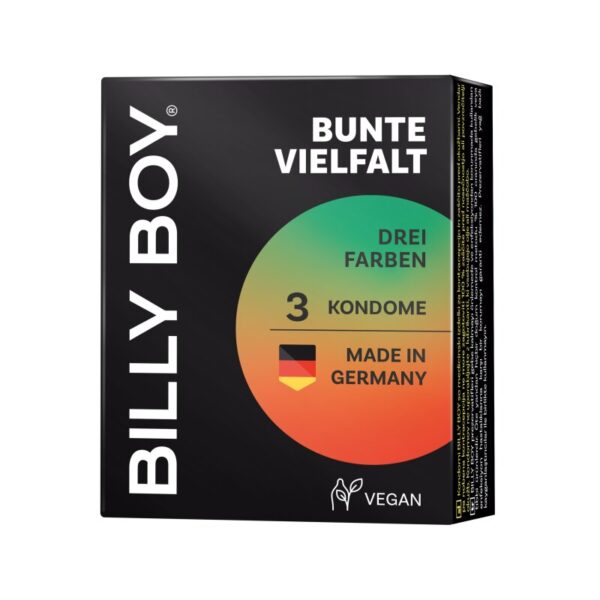 Billy Boy Bunte Vielfalt Automatenpackung 3 Kondome