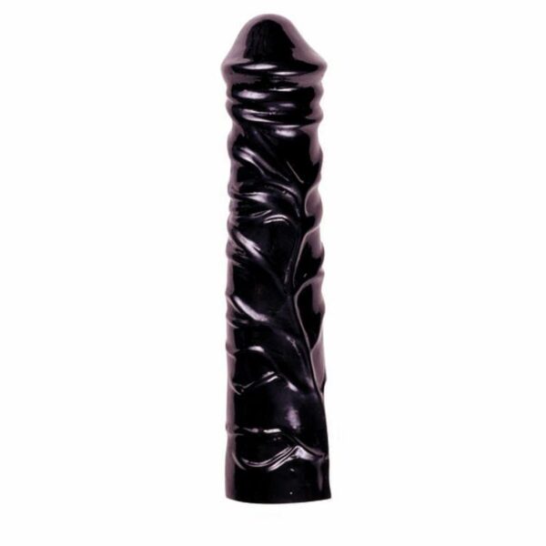 Dildo X-Man Black Monster Dong 31 cm, geädert schwarz