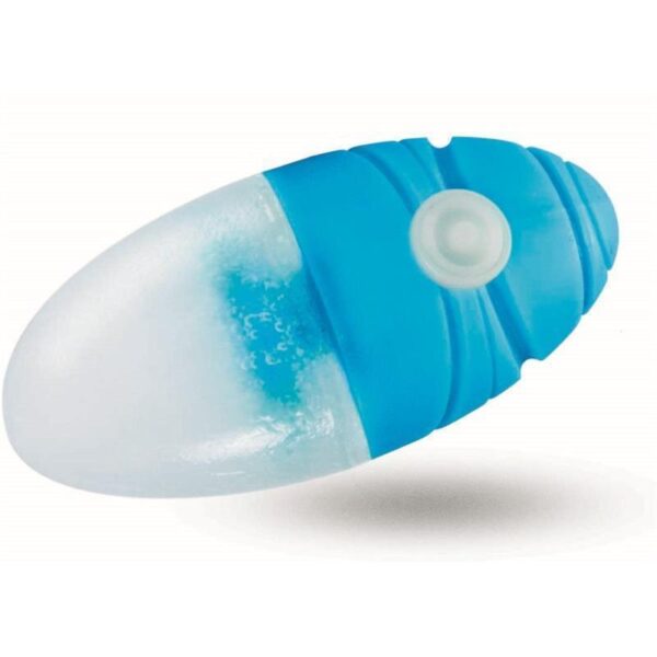 Vibrationsei Touche Vibrating Ice Massager Blau mit Kühleffekt