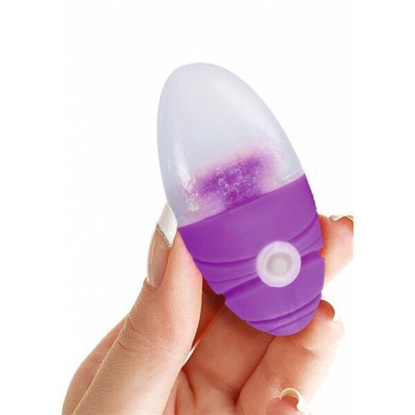 Vibrationsei Touche Vibrating Ice Massager Violett mit Kühleffekt