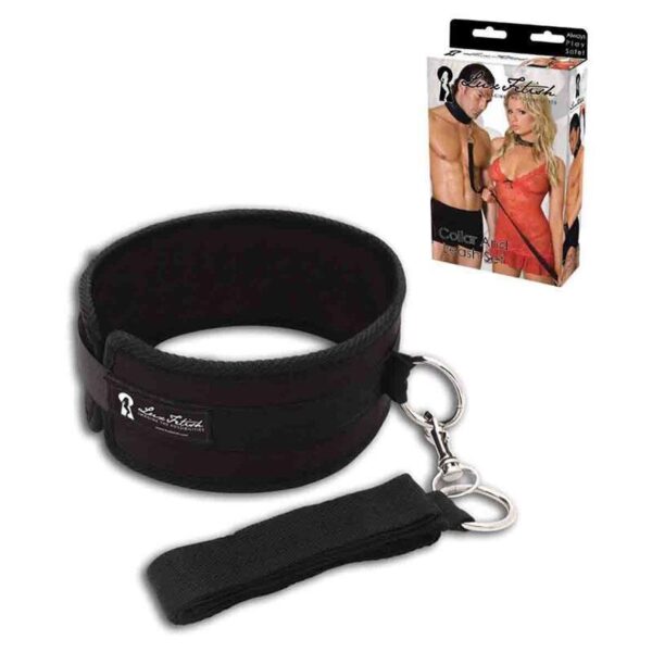 LUX FETISH Collar and Leash