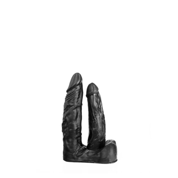 Dildo realistischer Gönner schwarz 15 x 3,6 cm