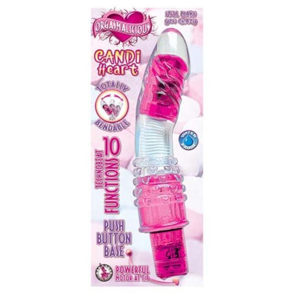 ORGASMALICIOUS Candi Heart Vibrator