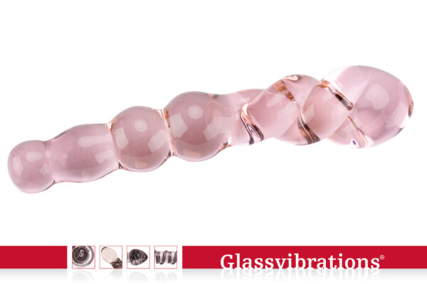 LIMITED EDITION! Glasdildo Rosa Liebe-4260404170068