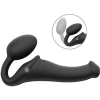 Strapless Strap-on „Vibrating Bendable“ mit 3 Motoren