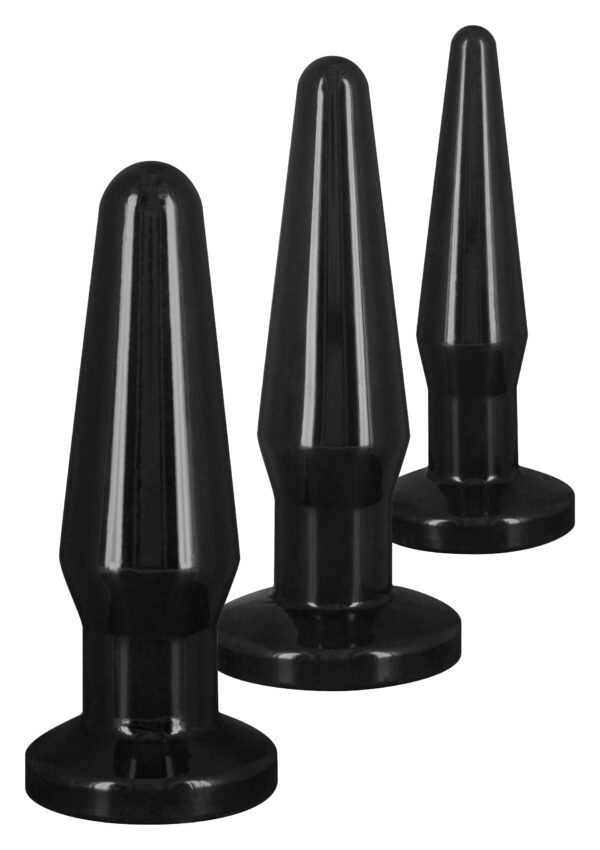 Analplug Trainerset 3er