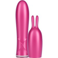 Minivibrator „Tease & Vibe“ inklusive Bunny-Aufsatz