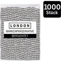 Kondome „LONDON feucht“ mit Beschichtung auf Silikonbasis