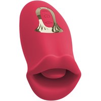 Auflegevibrator „Oral Fun“ mit Moving-Lips & Vibro-Zunge