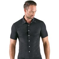 Hemd im schillernden Lurex-Look