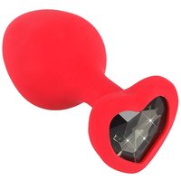 Silicone Plug Herz: Analplug