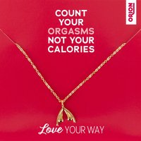 Halskette mit Klitoris-Anhänger