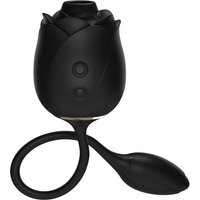 Pulsator „Dark Blushing Rose“ mit Vibro-Ei