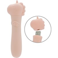 Minivibrator mit USB-Stecker unter’m Einhorn-Köpfchen